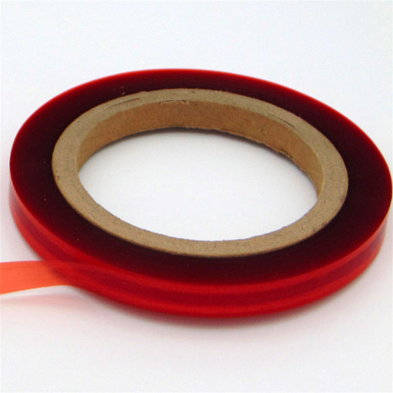 Permanent Bag Sealing Tape with Red/Blue/Transparent PET Liner