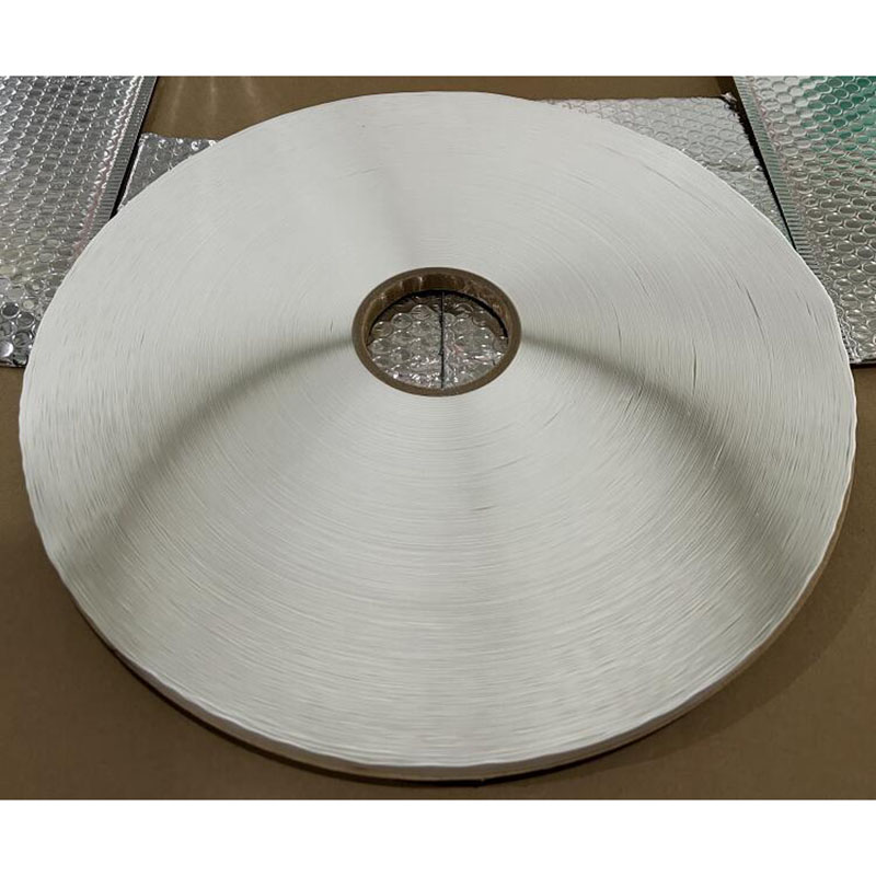 Permanent bag sealing tape with white liner in 750M length